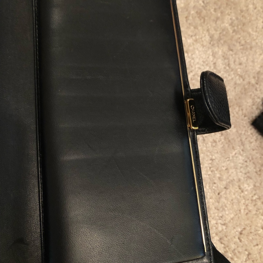 “SOLD” 💯 Auth Chanel Timeless CC French Wallet - Picture 6 of 10